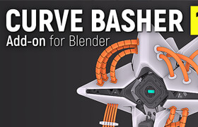 Curve Basher for blender