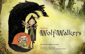 The Art of WolfWalkers - book