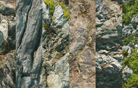 Real Displacement Textures - Rock Pack 3 ( RDT )