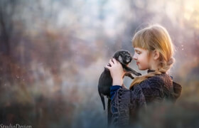 Psd-Studio - Textures in Photoshop - How to Make a Fairy Tale from a Simple Photo