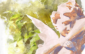 Artstation - Expressive Watercolours for PS CS5 - by Fausto Hault - brush