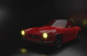 Blender 3D - Hyper Realistic Texturing, Lighting and Rendering a Car! - Abdul Nafay