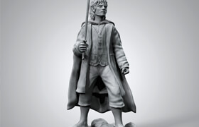 Frodo Baggins - Lord of the Rings - 3dmodel