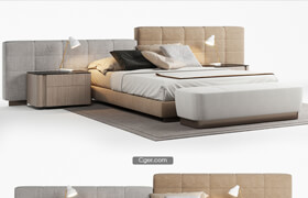 Minotti Lawrence Bed