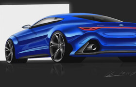 Skillshare - Kai F-How to Sketch, Draw, Design Cars Like a Pro  Digital Renders