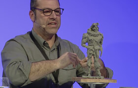 Andrea Blasich - Tradional Sculpting for the Movie Industry