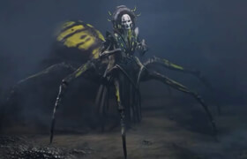 Cgcup - Creatures - the Mythical Japanese Jorogumo