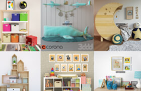 ​3dsky pro 20211124 - 3D Childroom Furniture P2