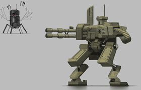 Udemy - Concept Art - Draw and Paint Fantasy and Scifi Weapons
