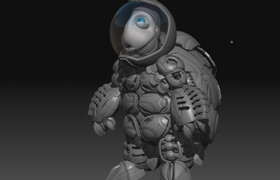 Udemy - Zbrush 2021 Hard Surface Sculpting Beginner to Advance