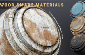 Artstation - Wood Smart Materials - Standard License (27 materials)