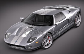 Squir - Ford GT40 - 3D Model