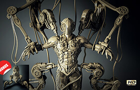 Cgarena - 3D Cyborg Production with Rami Ali