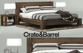 Big Sur Bed Collection, Crate&Barrel