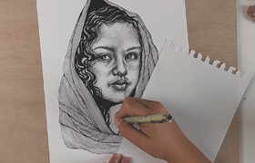 Skillshare - Gio Vescovi - Draw Portraits That Tell A Story Mastering Your Artistic Voice With Ink