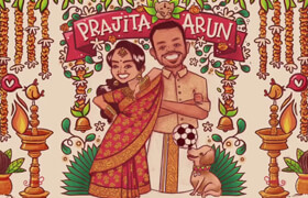 Skillshare - Vijaya Aswani-Illustration For Storytelling A Beginner’s Guide to Indian Wedding Cards