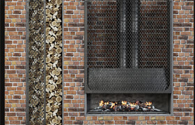 Contemporary fireplace 36