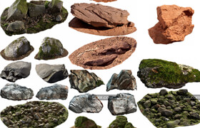 Megascans - 3d rocks (different collections)