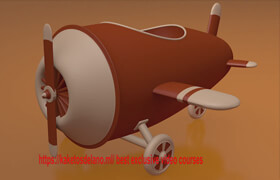 Skillshare - Cinema 4D Create Low Poly Toy Plane