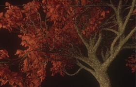 Skillshare - How to make an Easy Realistic Nature Tree Scene in Cinema 4D Octane - Abdul Nafay