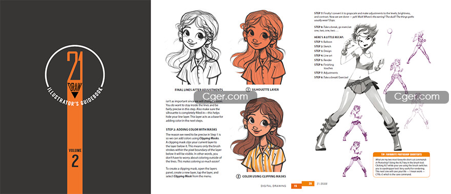 CGer.com|21-draw - Illustrators guidebook vol1+2