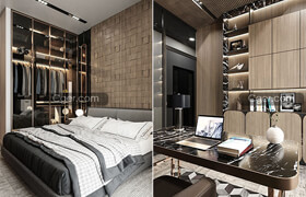 3D Interior Apartment 77 Scene File 3dsmax By DucNguyen Free Download