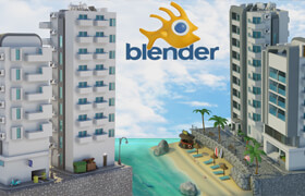 3D Tudor- Blender 3 - The Beginners Ultimate Stylized Scene Class