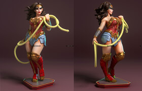 Cgtrader - Wonder Woman 3D print model