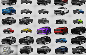 Car models from Sketchfab - chevrolet