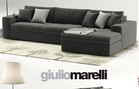 Modular sofa Epika, Giulio Marelli