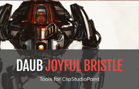 DAUB Superbundle - 514 + Pro Tools and 60 Textures for Clip Studio Paint