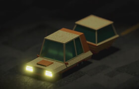 Skillshare - Create A Simple Car Animation In Blender 3D