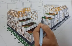 Udemy - drawing perspective step by step beginning to advanced