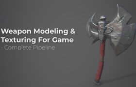 Udemy - Weapon Modeling and Texturing For Game for Absolute Beginners