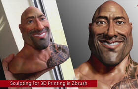 Victory3d - Sculpting a Caricature Character for 3D Printing in ZBrush