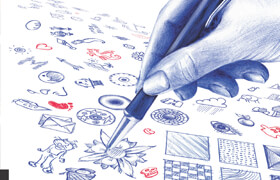 How to draw with a ballpoint pen (pdf) - book