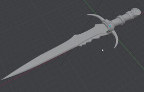 Skillshare - Build with Blender  Modelling The Forbidden Blade