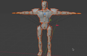 Udemy - Robot Character Rigging Ultimate Blender 2.8 3D Modeling