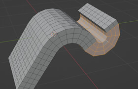 Simple Bend - Blender 弯曲细分网格工具