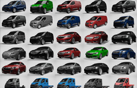 Car models from Sketchfab - opel
