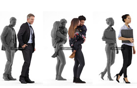 4 New Free 3D People Models  RenderPeople