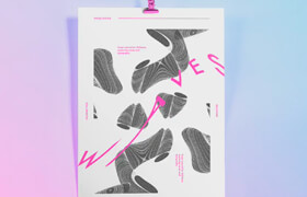 Skillshare - Design a poster with abstract shapes and typography by Tom Appleton