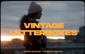 Blindusk - Vintage Aspect Ratio & Letterboxes - 视频素材