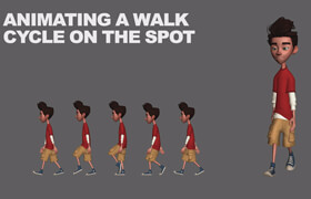Skillshare - Cartoon Animation Course Animating a Walk Cycle On The Spot
