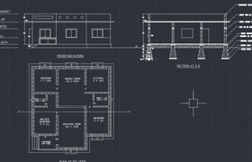 Udemy - Civil Engineering BUILDING Drawing AutoCAD Mastery from ZERO