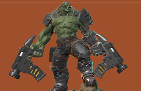 Udemy - Orc Cyborg Character Creation in Zbrush by Nexttut Education