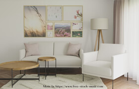 Udemy - 3D Visualization with Blender Living Room Scene by Karolina Krol