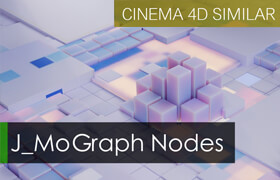J-Mograph Geometry Nodes - Blender 克隆对象插件