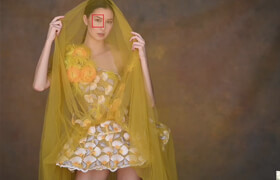杰瑞·吉奥尼斯摄影 - 希洛黄色连衣裙时尚拍摄教程