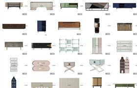 75 Sideboard-Cabinet models